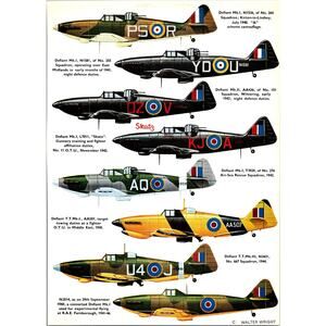 N3514 On 29th September 1944 A Defiant MkI 1969 Aircraft Warplane Print SV27-3